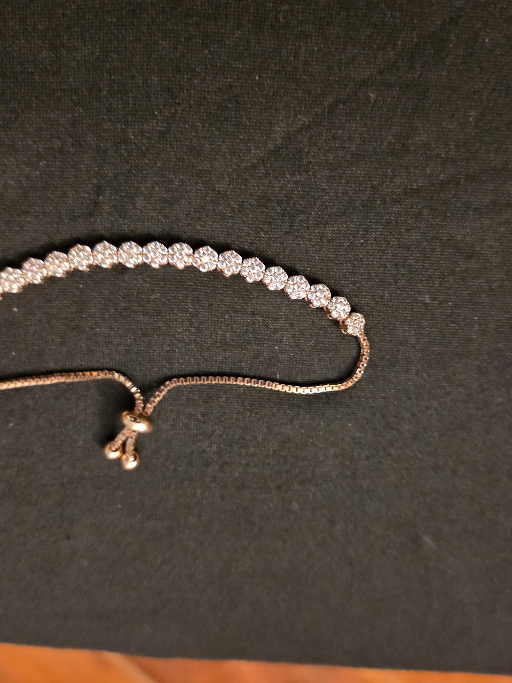 Rose Gold Cubic Zirconia Tennis Bracelet - Women Jewelry